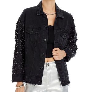 Sunset + Spring Embellished Denim Jacket